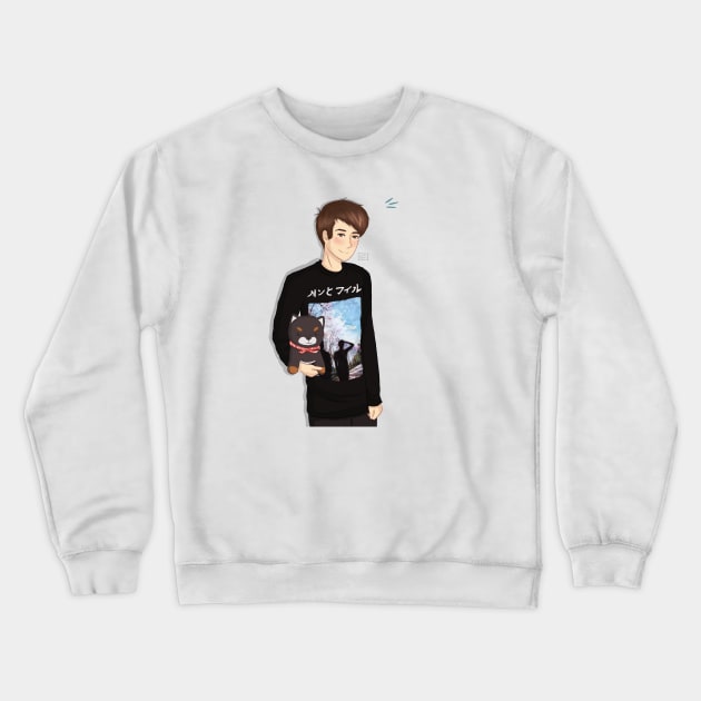 Daniel Howell - Blossom Crewneck Sweatshirt by autumnraylene